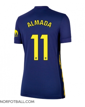 Billige Fotballdrakt Atletico Madrid Thiago Almada #11 Replika Bortedrakt Dame 2025-26 Kortermet Billige Fotballdrakt Atletico Madrid Thiago Almada #11 Replika Bortedrakt Dame 2025-26 Kortermet